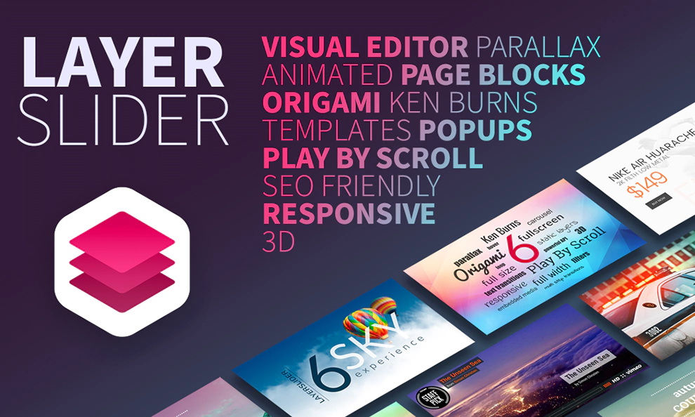 LayerSlider for WordPress v7.2.0 高级滑块插件 含优质模板